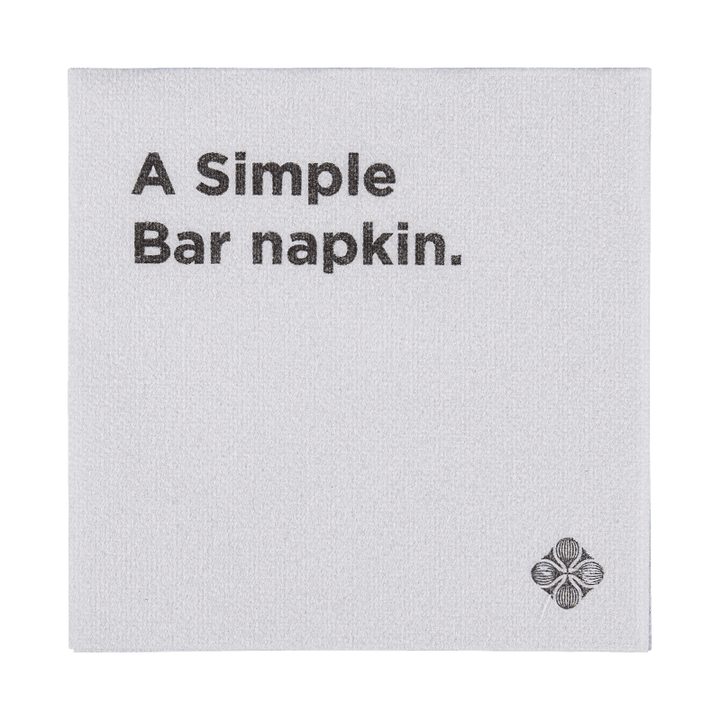 20x20 nakalimbag na matibay na eroplano na papel napkin SJ1201