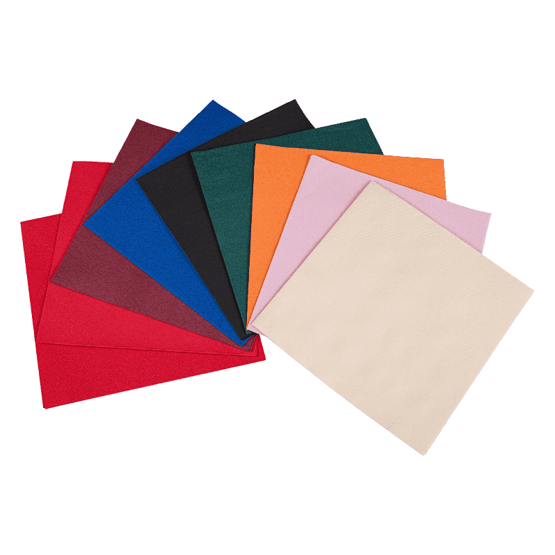 40x40 1/4 linen-tulad ng kulay na airlaid napkin na magagamit mataas na kalidad na mga napkin ng papel SJ2102