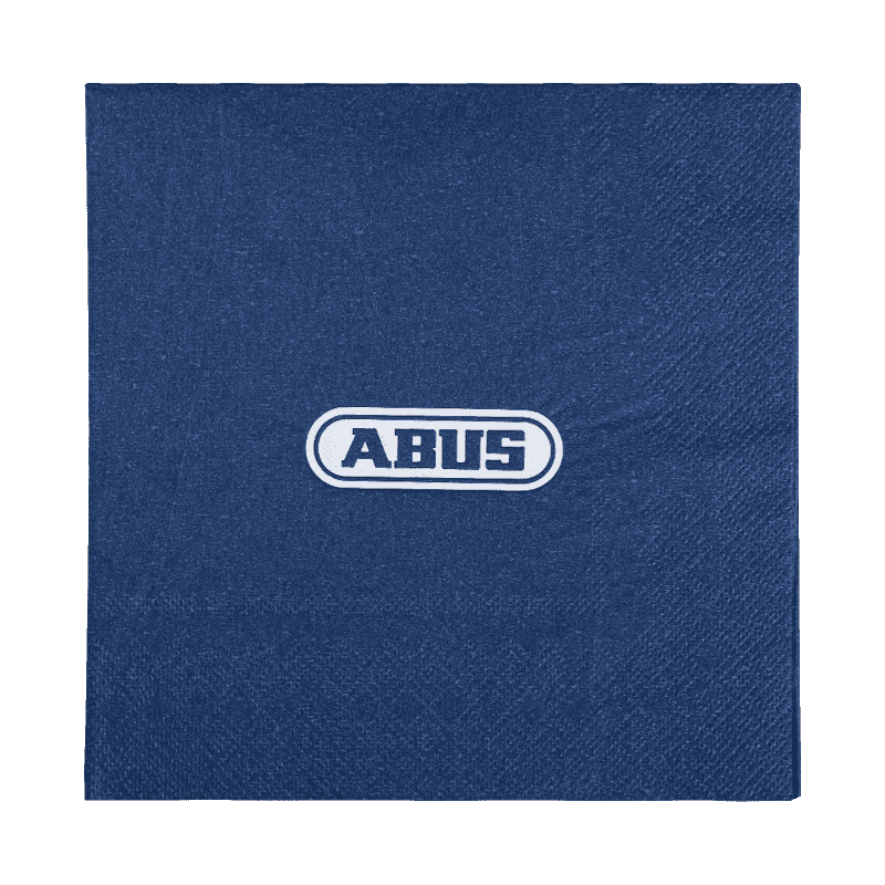33x33 pasadyang navy napkin na may mainit na stamping SJ4301