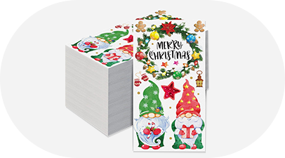 Nakalimbag na mga napkin