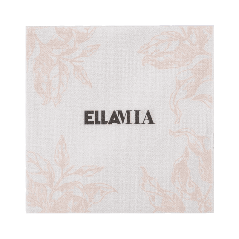 25x25 Buong nakalimbag na Disposable Napkins Airlaid Eco Napkins Resistant SJ1203