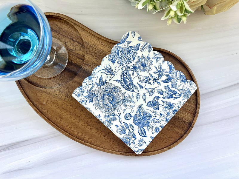 Ano ang Nagiging Perpektong Pinaghalong Function at Aesthetic Appeal ang Die-Cut Napkins